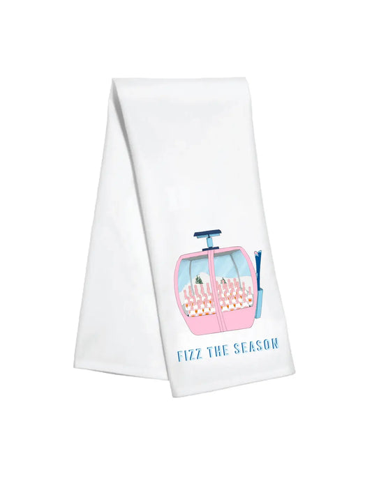 Fizz the Season Kitchen Towel