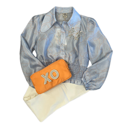 Baum Und Pferdgarten Minna Blouse - Grey Alto Vase