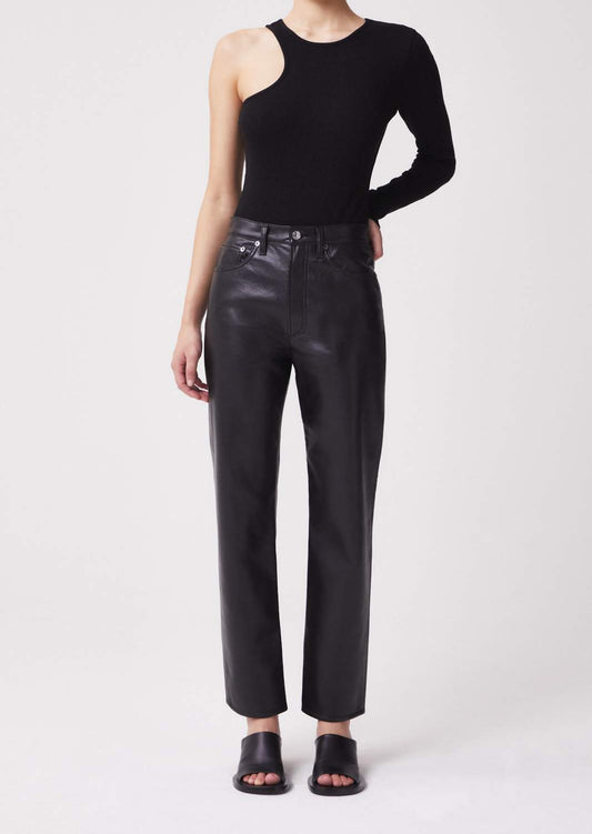 Agolde Recycled Leather 90's Pinch Waist