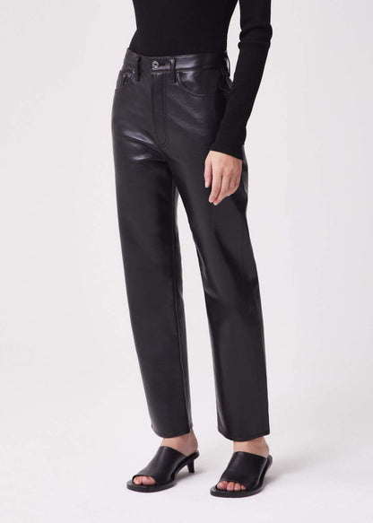 Agolde Recycled Leather 90's Pinch Waist