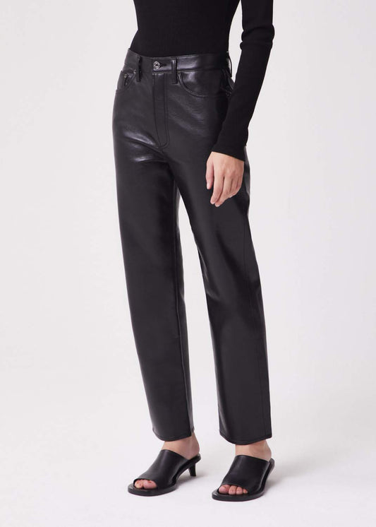 Agolde Recycled Leather 90's Pinch Waist