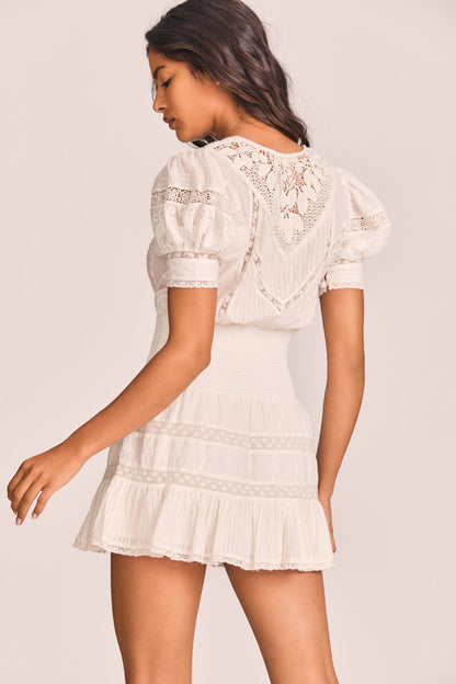 LOVESHACKFANCY JAISLYN MINI DRESS