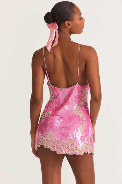 LOVESHACKFANCY MELINE MINI DRESS