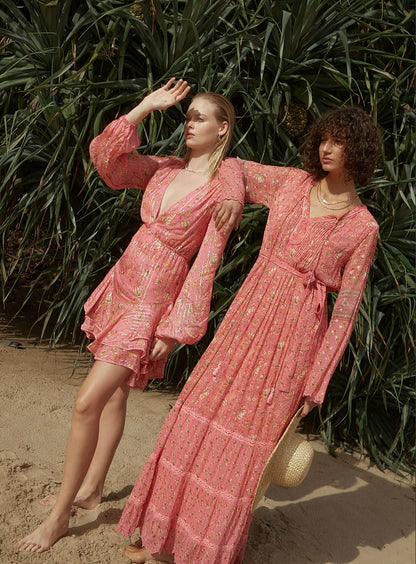 HEMANT & NANDITA CORAL DRESS