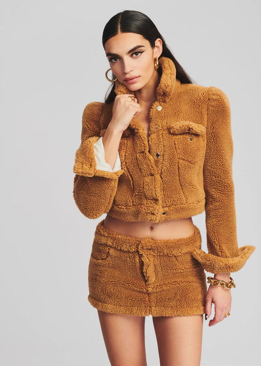 Retrofete Brie Teddy Jacket