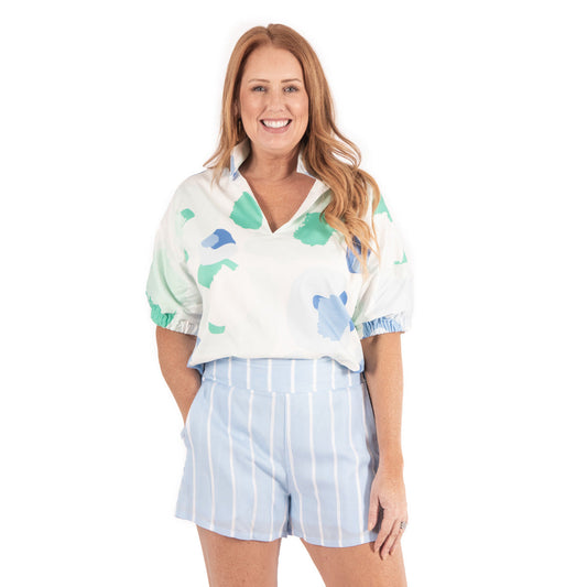 EVERYDAY SHORT- HAMPTON STRIPE