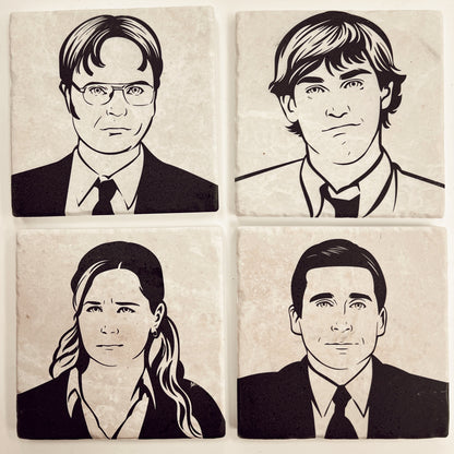 The Office Coasters (Set of 4)