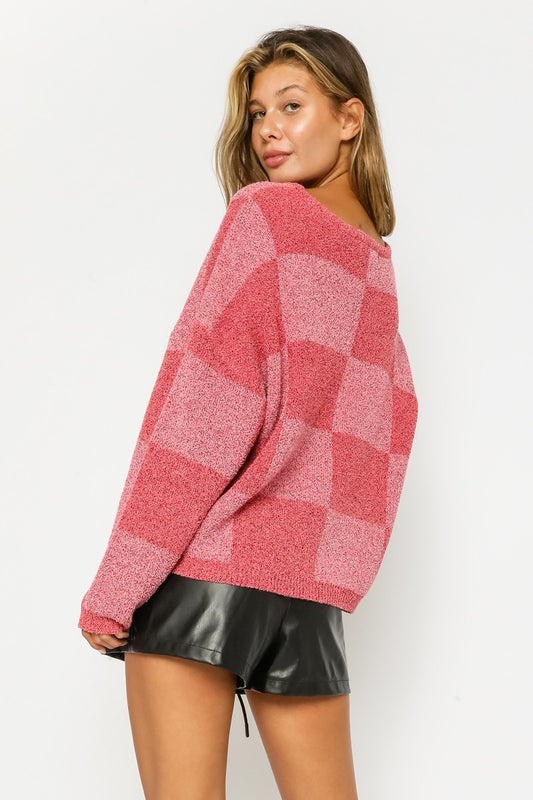 Checkered Sweater