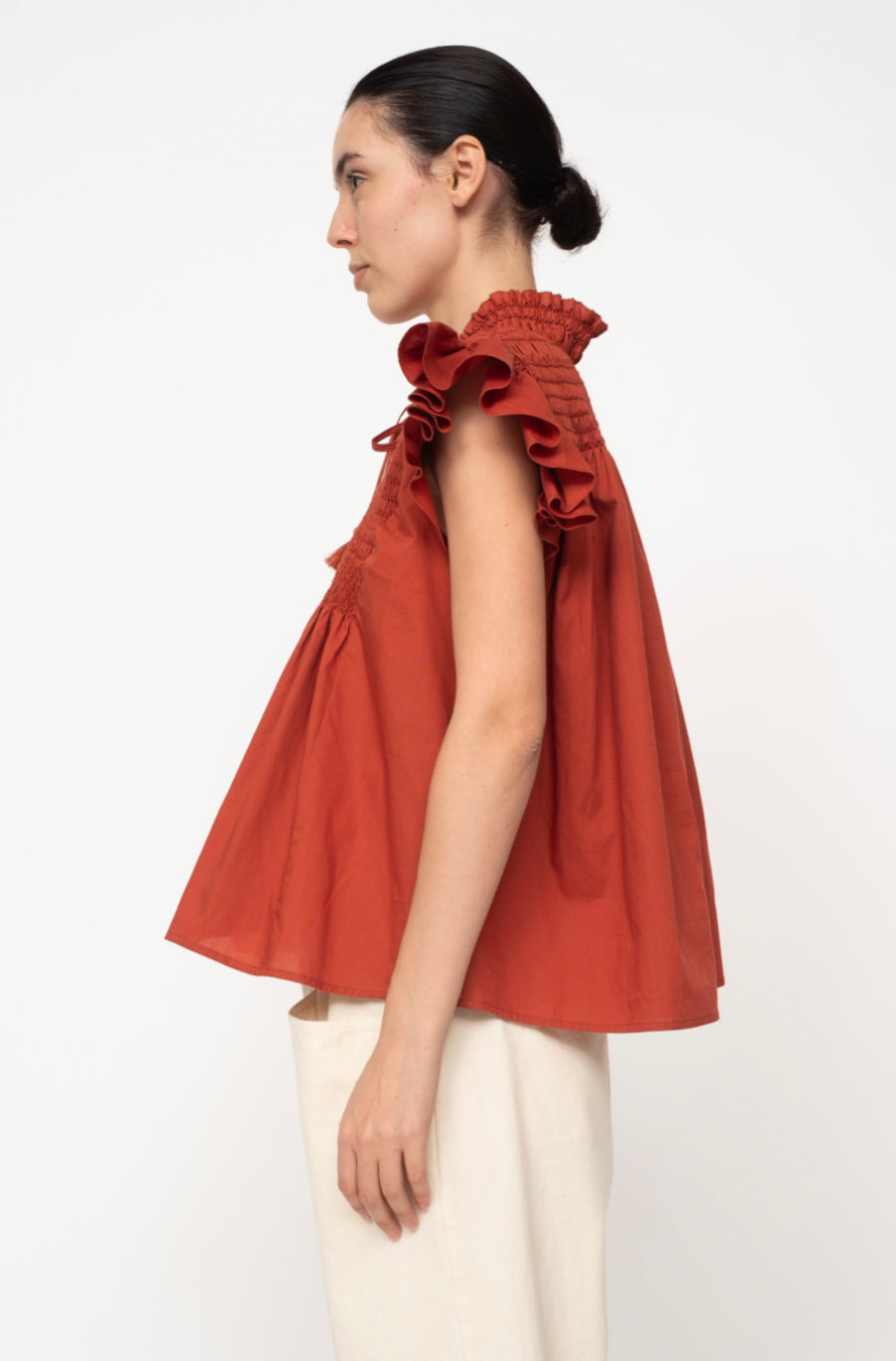 SEA Gladys Smocked Top