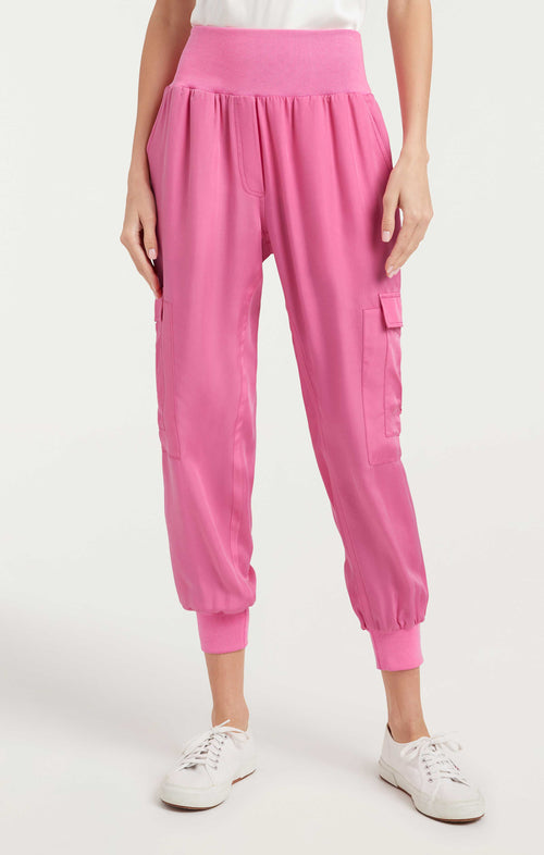 Cinq a Sept Giles Pant - Neon Pink