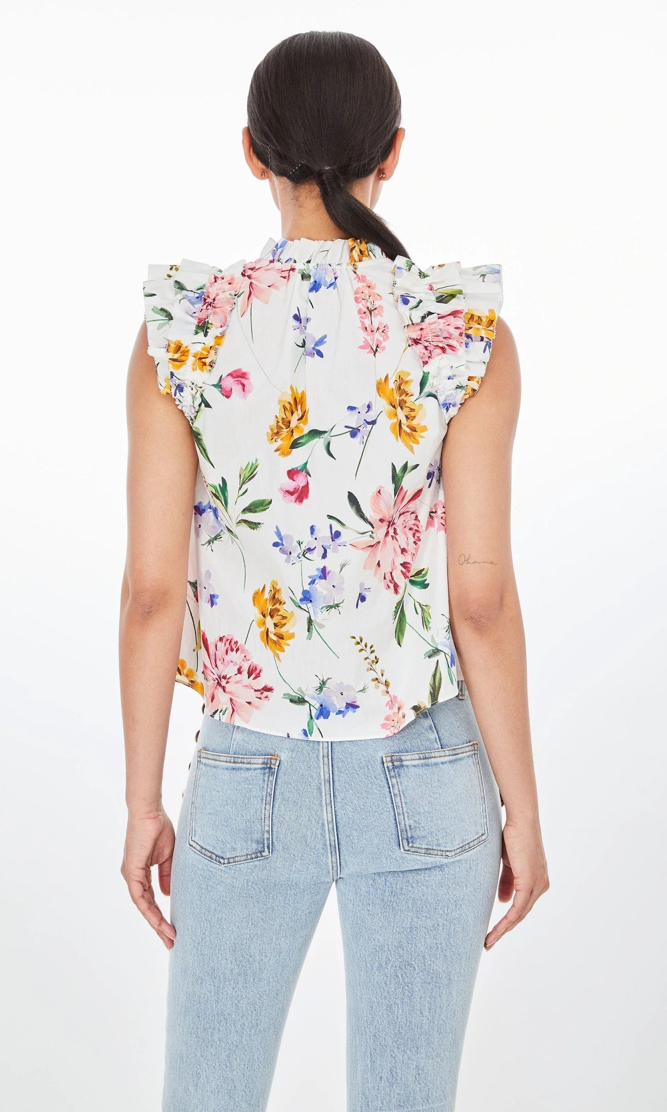 GENERATION LOVE GIA PEONY BLOUSE