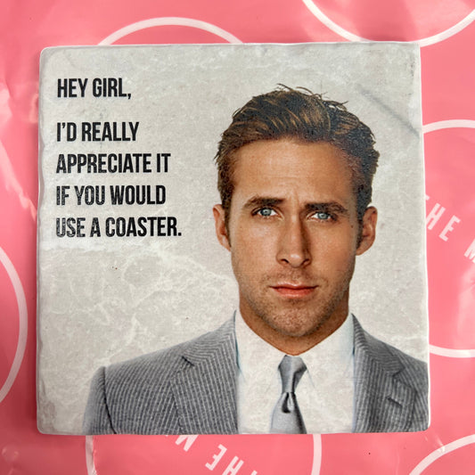 Hey Girl Coasters (Set of 4)
