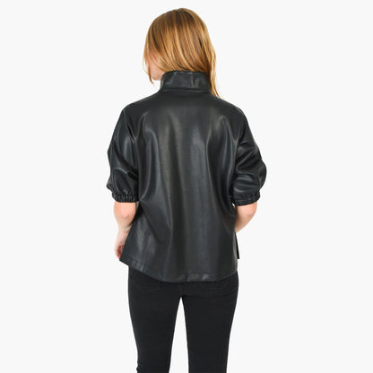POPPY TOP - BLACK