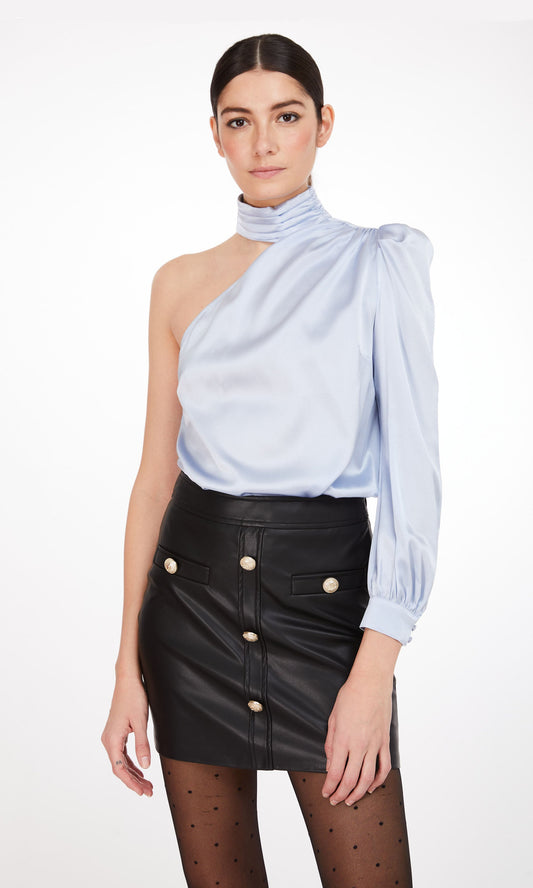 Rosario Blouse - Blue Opal