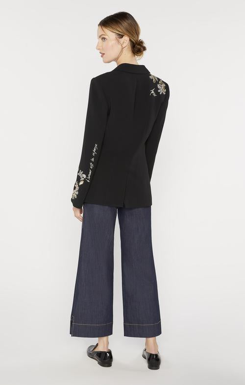 CINQ A SEPT SEQUIN SCRIPT CHEYENNE BLAZER