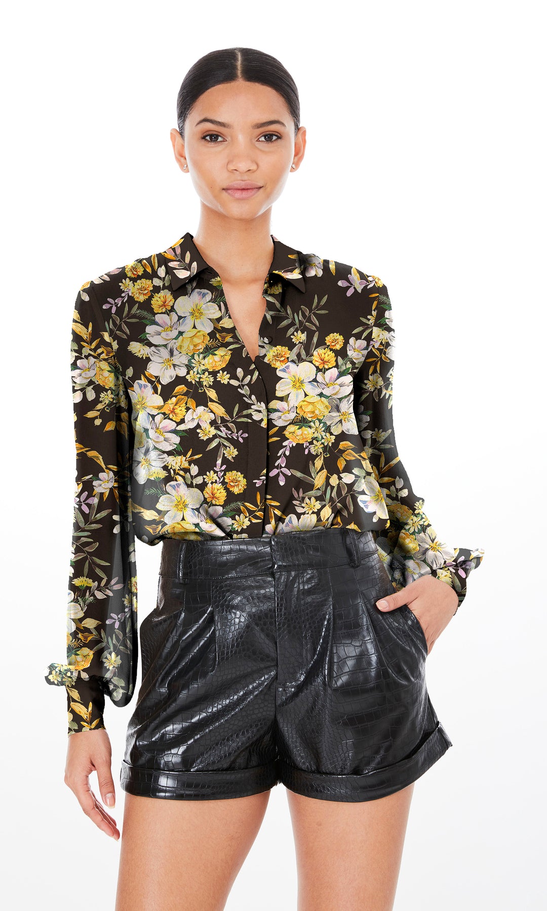 GENERATION LOVE MAXWELL GEORGETTE BLOUSE