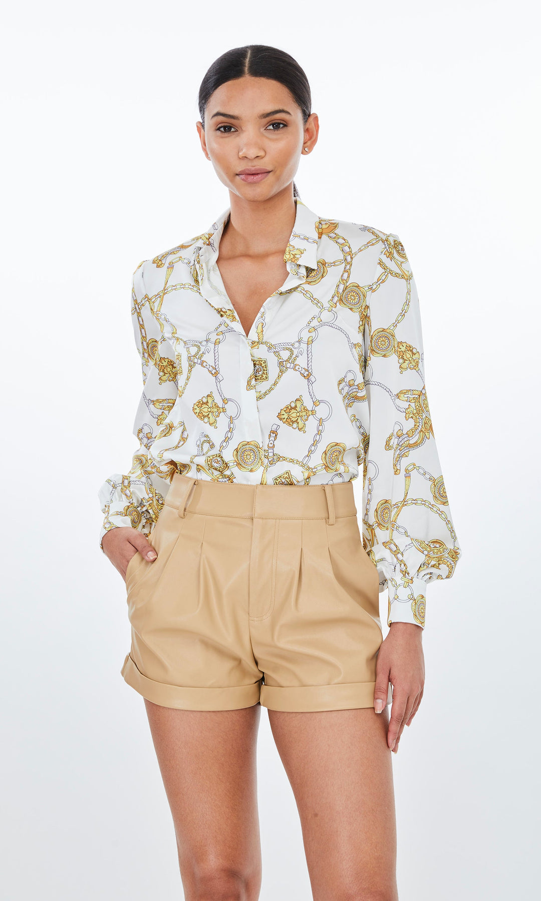 MAXWELL CHAIN BLOUSE