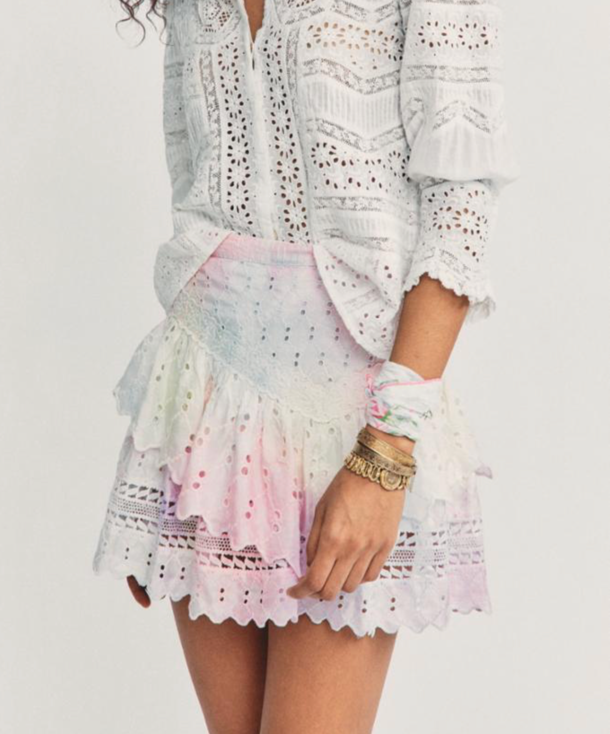 LoveShackFancy Aaron Skirt