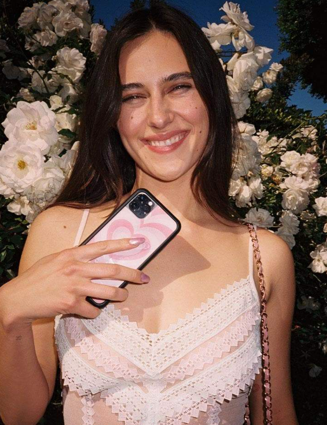 Rose Latte Iphone Case