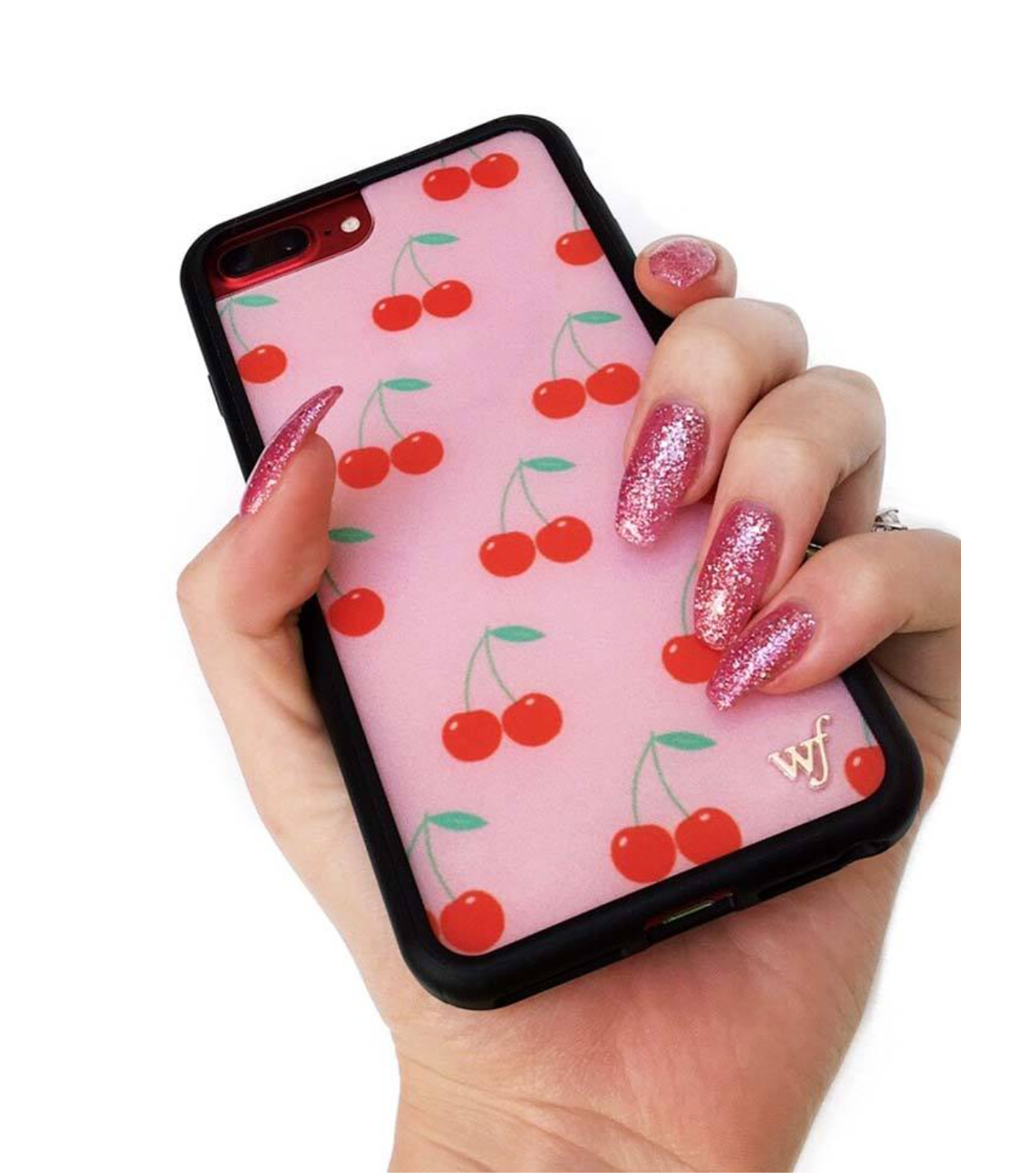 Pink Cherries Phone Case