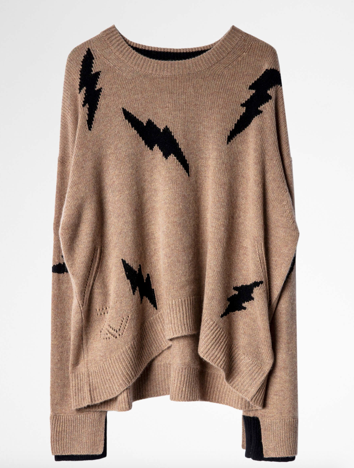 ZADIG AND VOLTAIRE MARKUS CASHMERE SWEATER