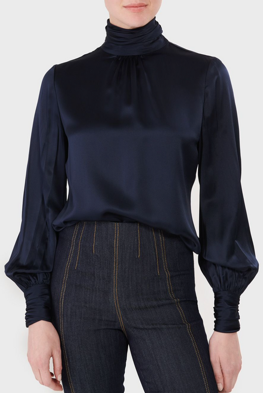 CINQ A SEPT JAYLA TOP - NAVY