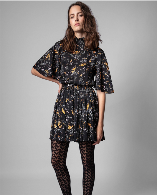 ZADIG & VOLTAIRE ROZA SPARK REVERSIBLE DRESS