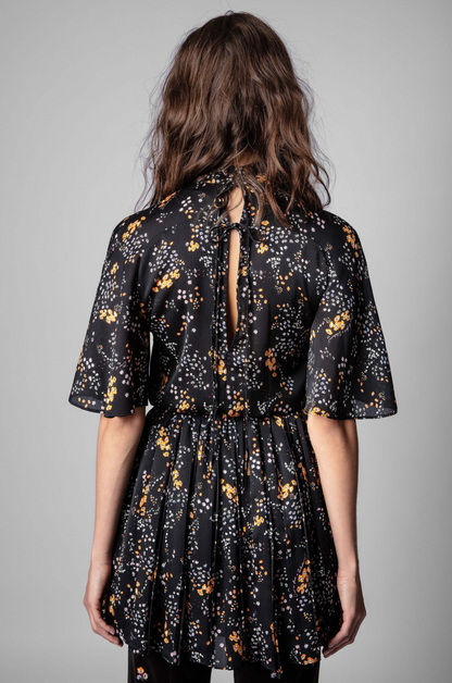 ZADIG & VOLTAIRE ROZA SPARK REVERSIBLE DRESS