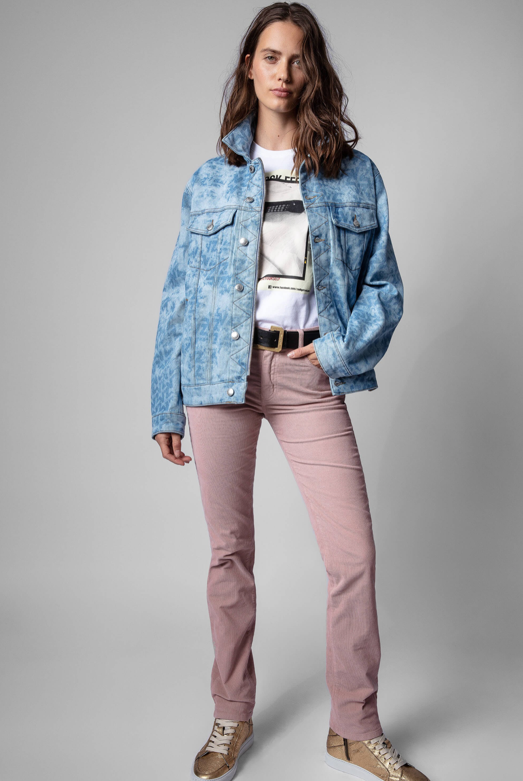 ZADIG & VOLTAIRE ZOE PHOTOPRINT T-SHIRT