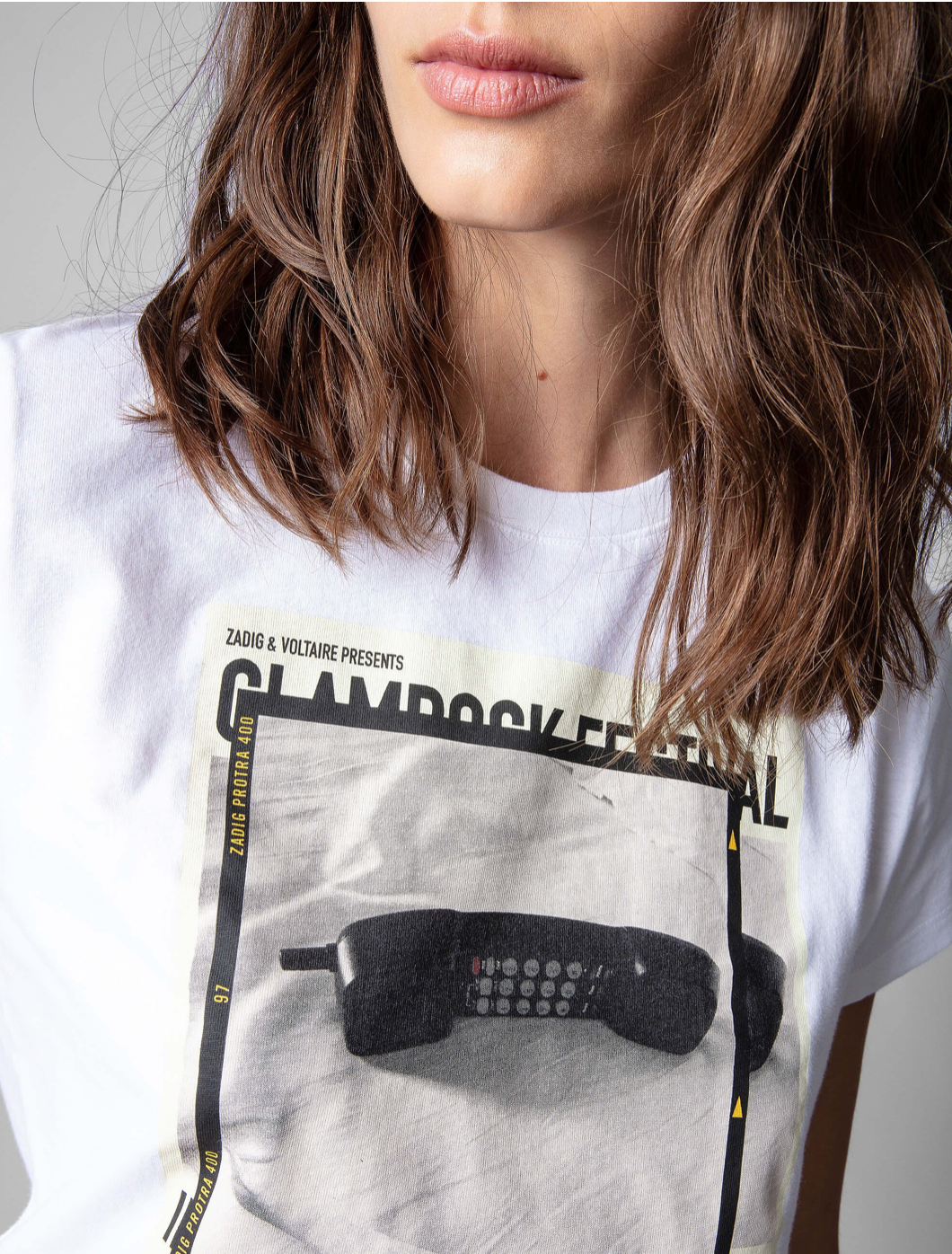 ZADIG & VOLTAIRE ZOE PHOTOPRINT T-SHIRT