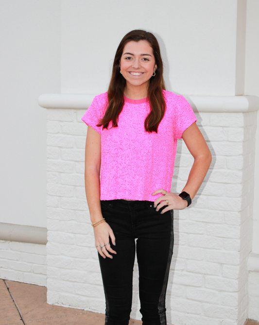 GENERATION LOVE KAI SEQUIN T-SHIRT