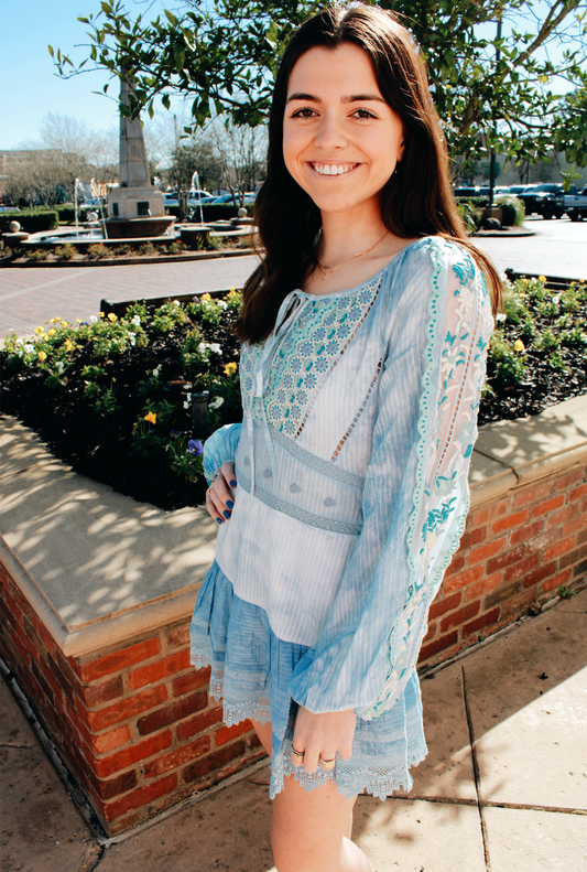 LoveShackFancy Chelie Dress