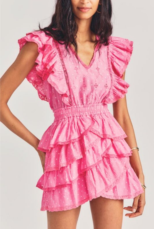 LOVESHACKFANCY CORELLI DRESS