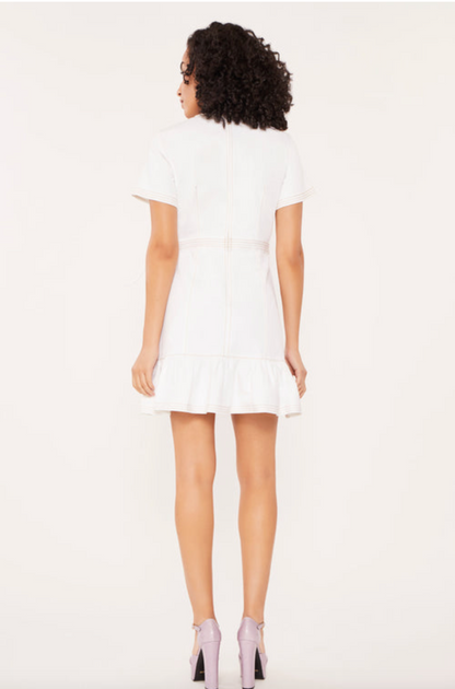 Cinq a Sept White Josi Dress