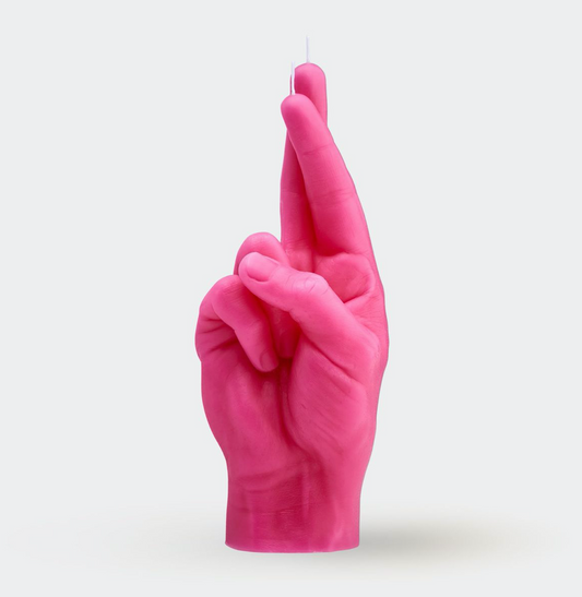 CROSSED FINGERS - PINK