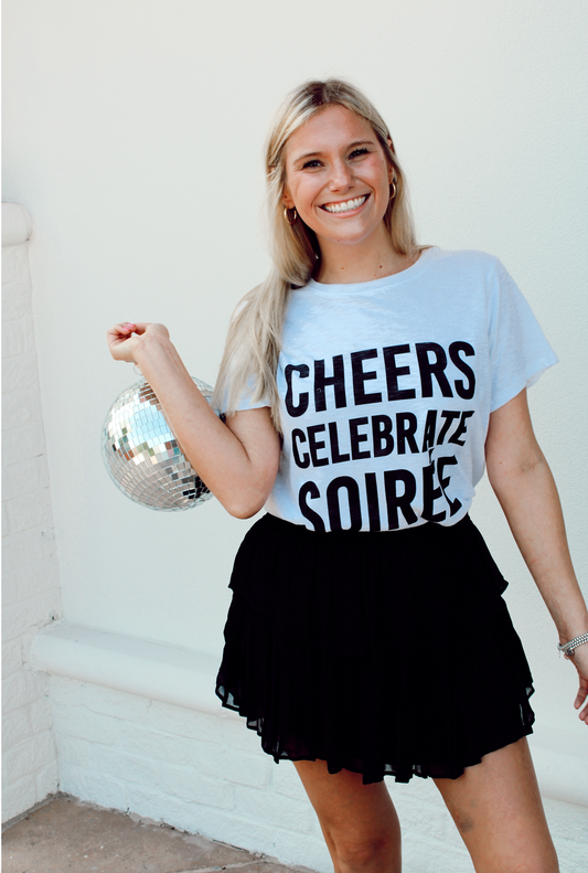CINQ A SEPT PARTY TEE