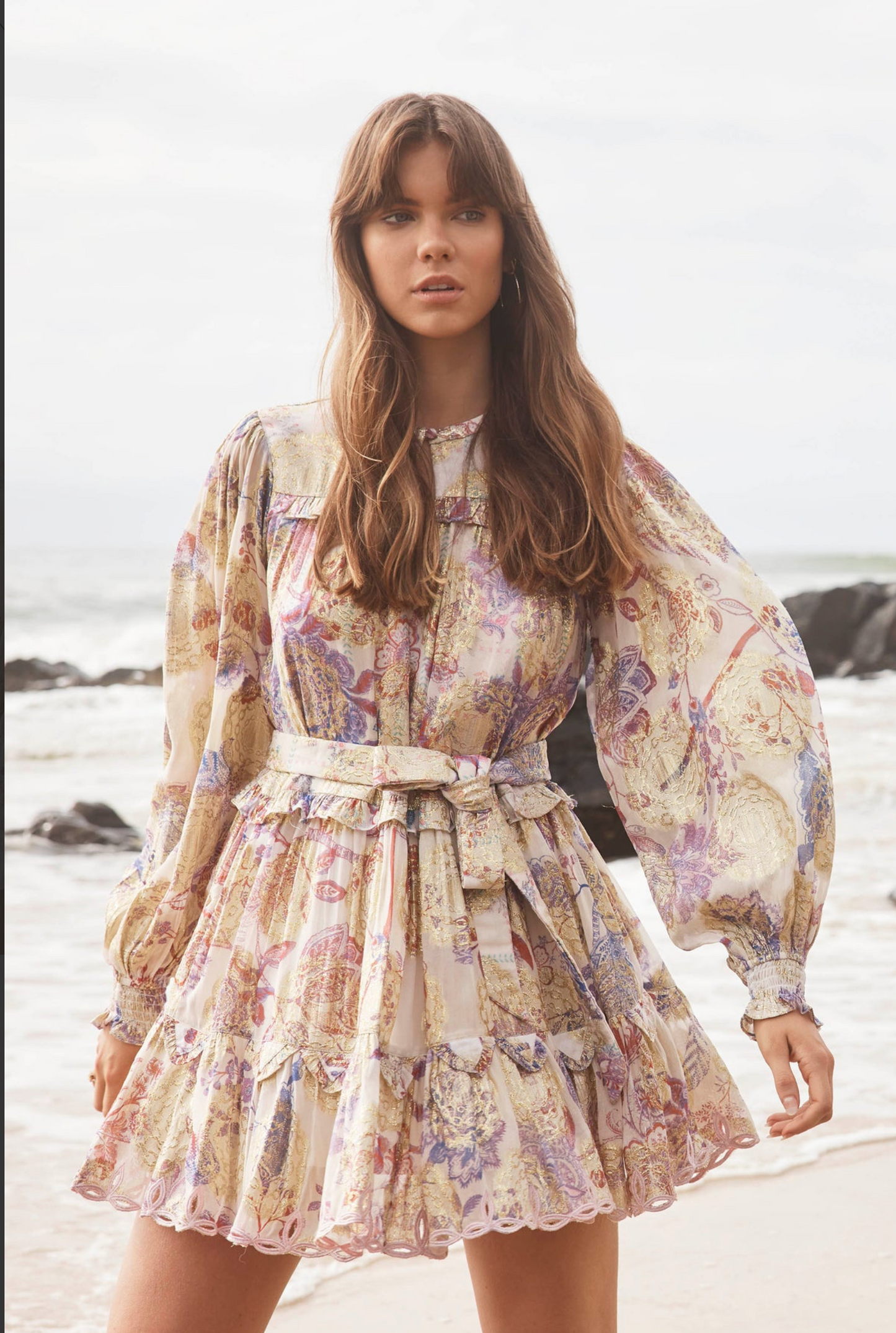 HEMANT & NANDITA AMAL SHORT DRESS