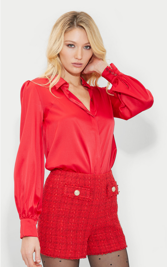 Generation Love Maxwell Blouse - Red