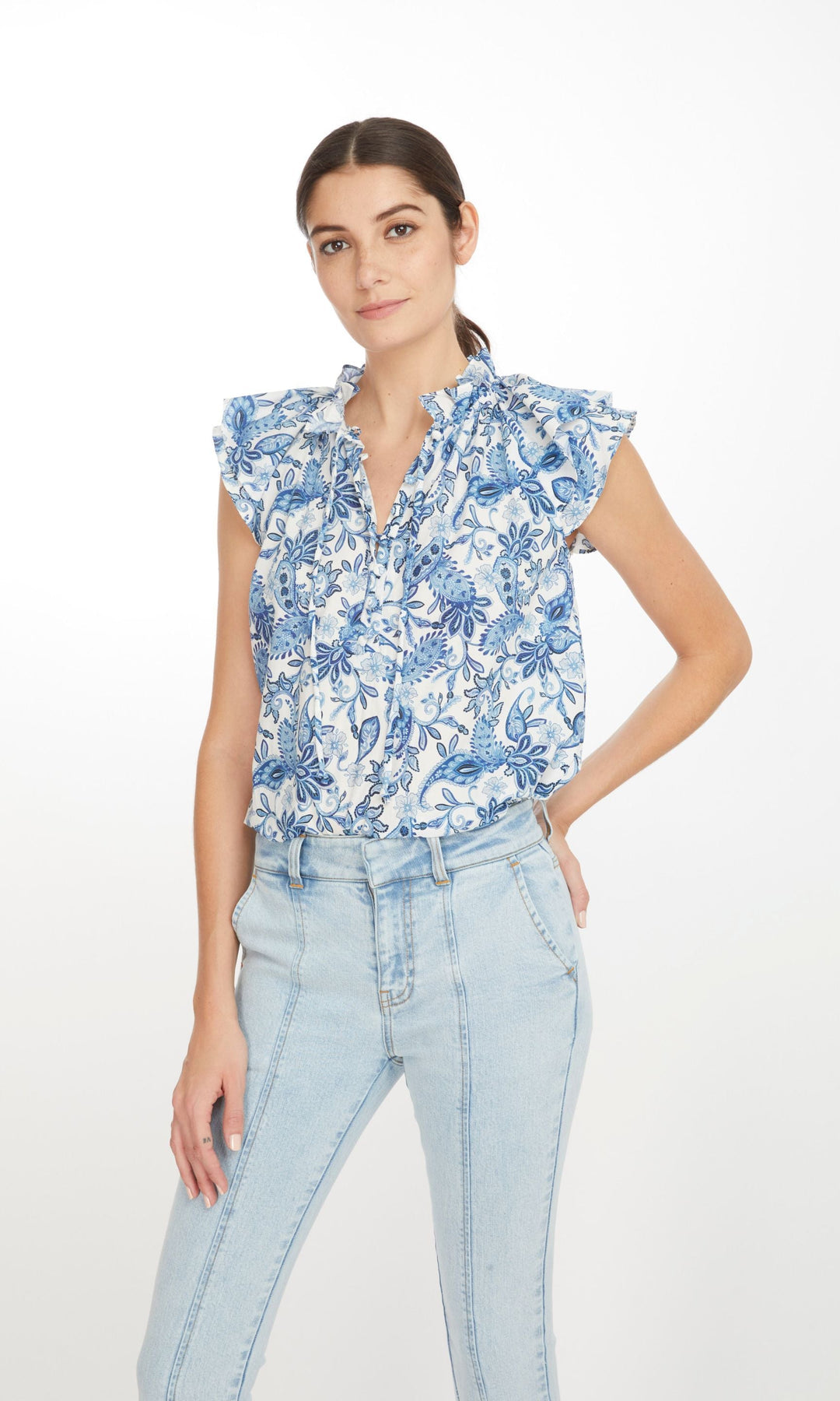 THE PAISLEY BLOUSE