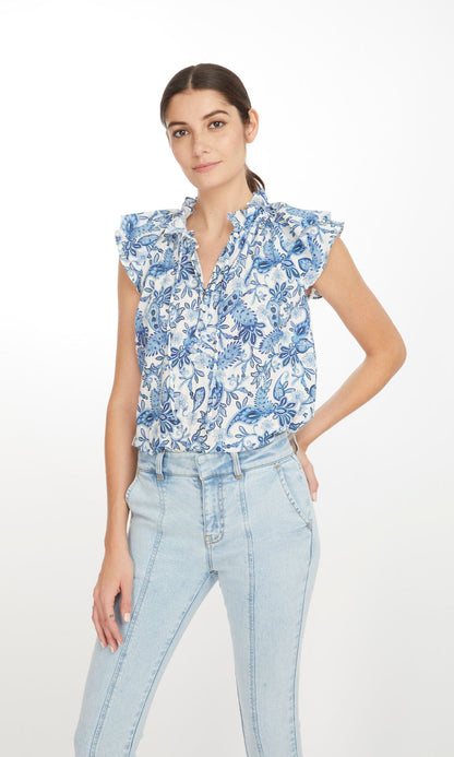 THE PAISLEY BLOUSE