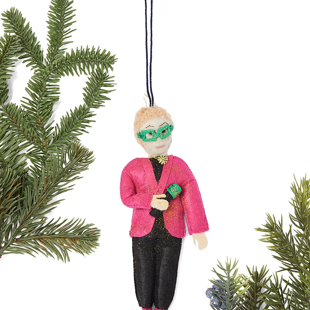 Elton John Ornament