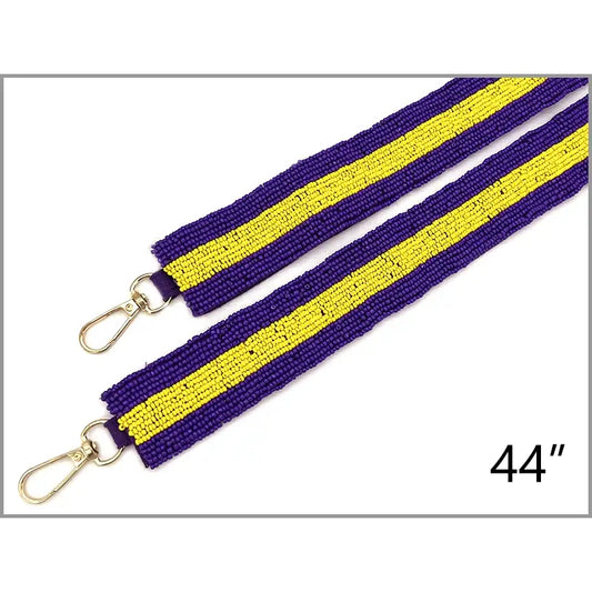 Purple and Yellow Game Day Strap
