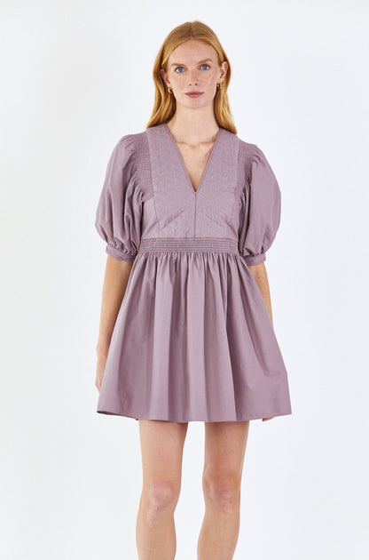 HUNTER BELL DIXON DRESS - GARDEN SHADOW