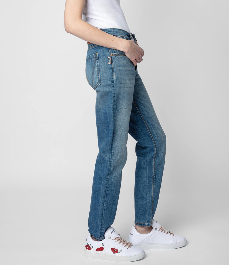 Zadig & Voltaire The La Flash Lips Sneakers