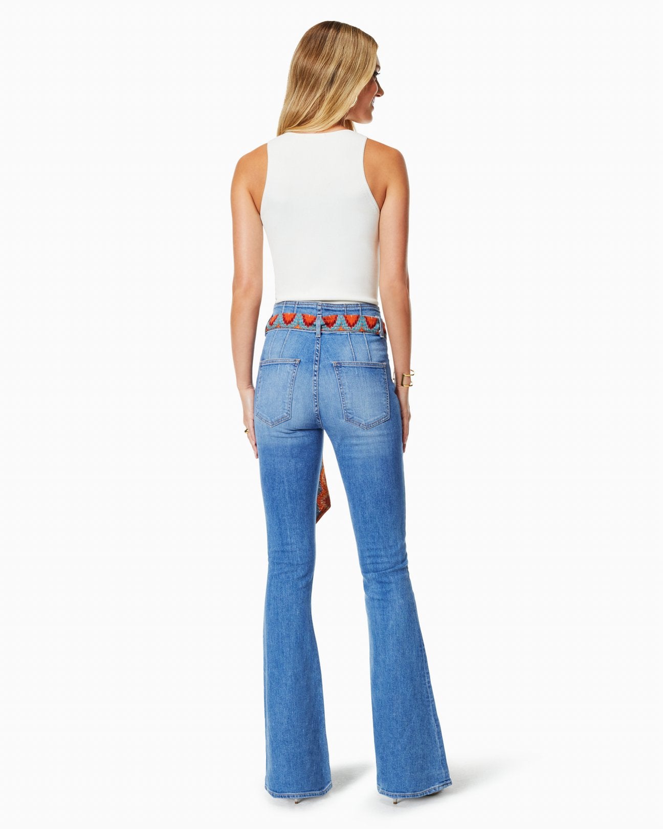 Ramy Brook High-Rise Flare Jean