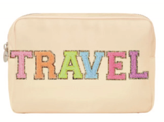 STONEY CLOVER TRAVEL LARGE SAND POUCH