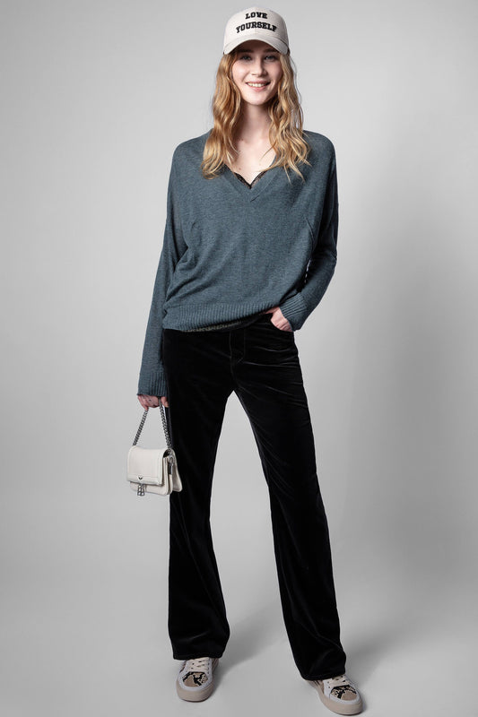 ZADIG & VOLTAIRE BRUMY CASHMERE SWEATER