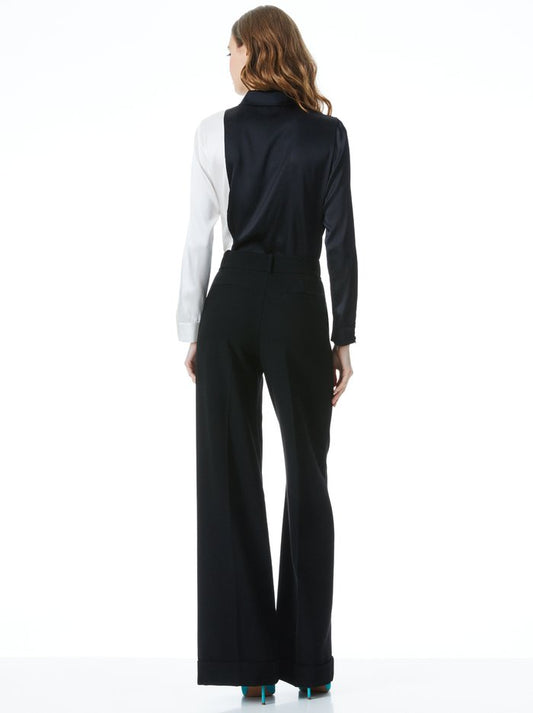 Alice + Olivia Willa Placket Top