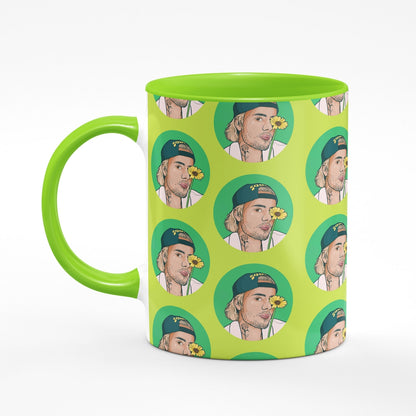 JUSTIN GREEN MUG
