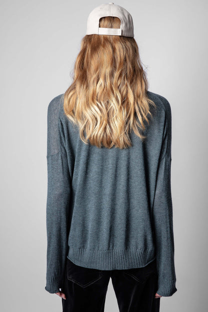 ZADIG & VOLTAIRE BRUMY CASHMERE SWEATER